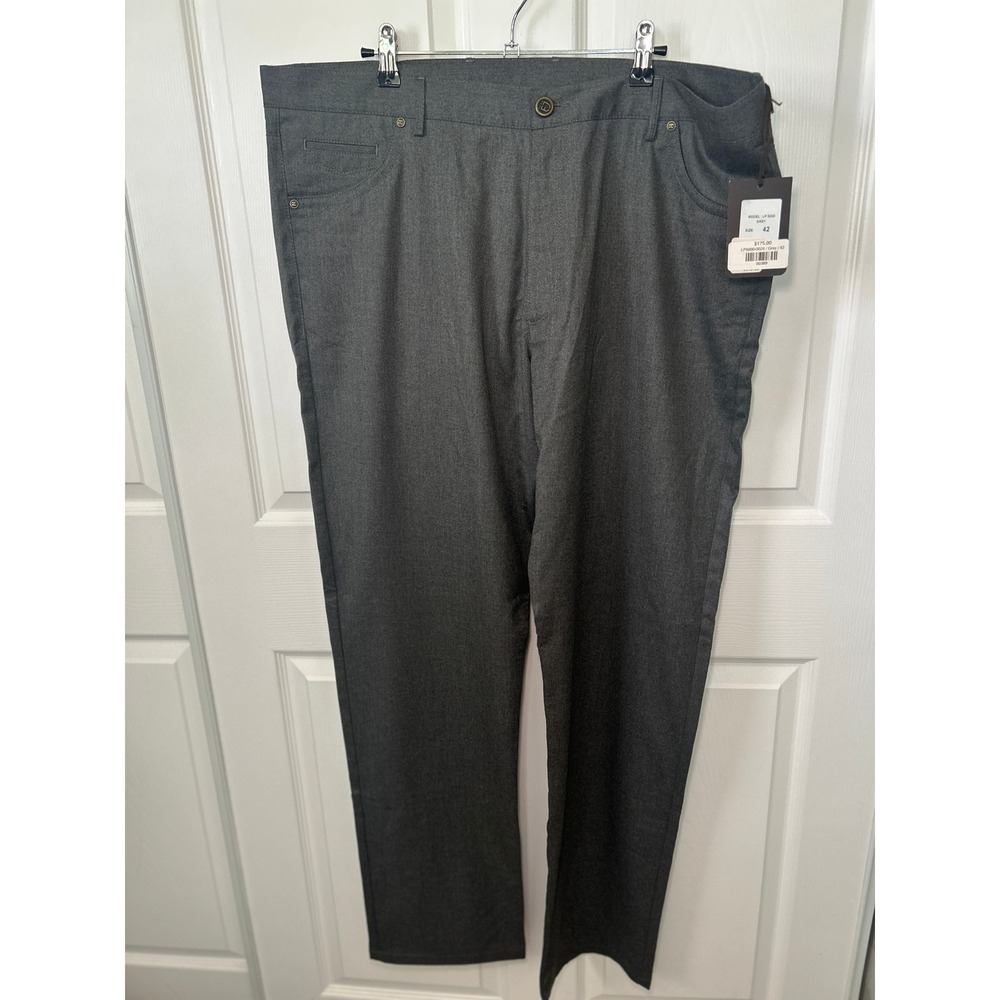 NWT MARCELLO SPORT Lightweight Men's Size 42x32 Modern Fit Chino Pants Stretch‎